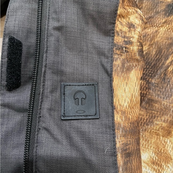 Oakley Pro Shell Jacket Size S Gray Zip Up Hooded - Picture 10 of 15